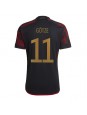 Tyskland Mario Gotze #11 Replika Borta Kläder VM 2022 Kortärmad